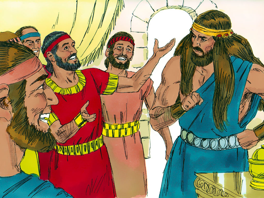 Judges - Samson Riddle - Bible Picture Stories - Daily Bible Study
