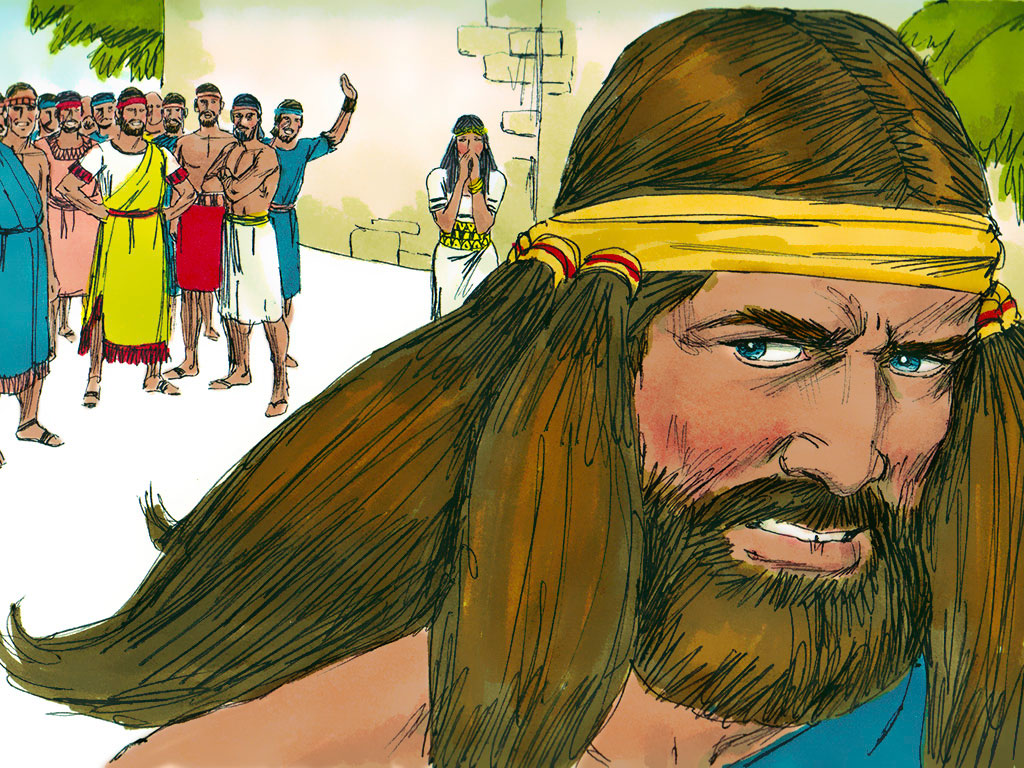 Judges - Samson Riddle - Bible Picture Stories - Daily Bible Study